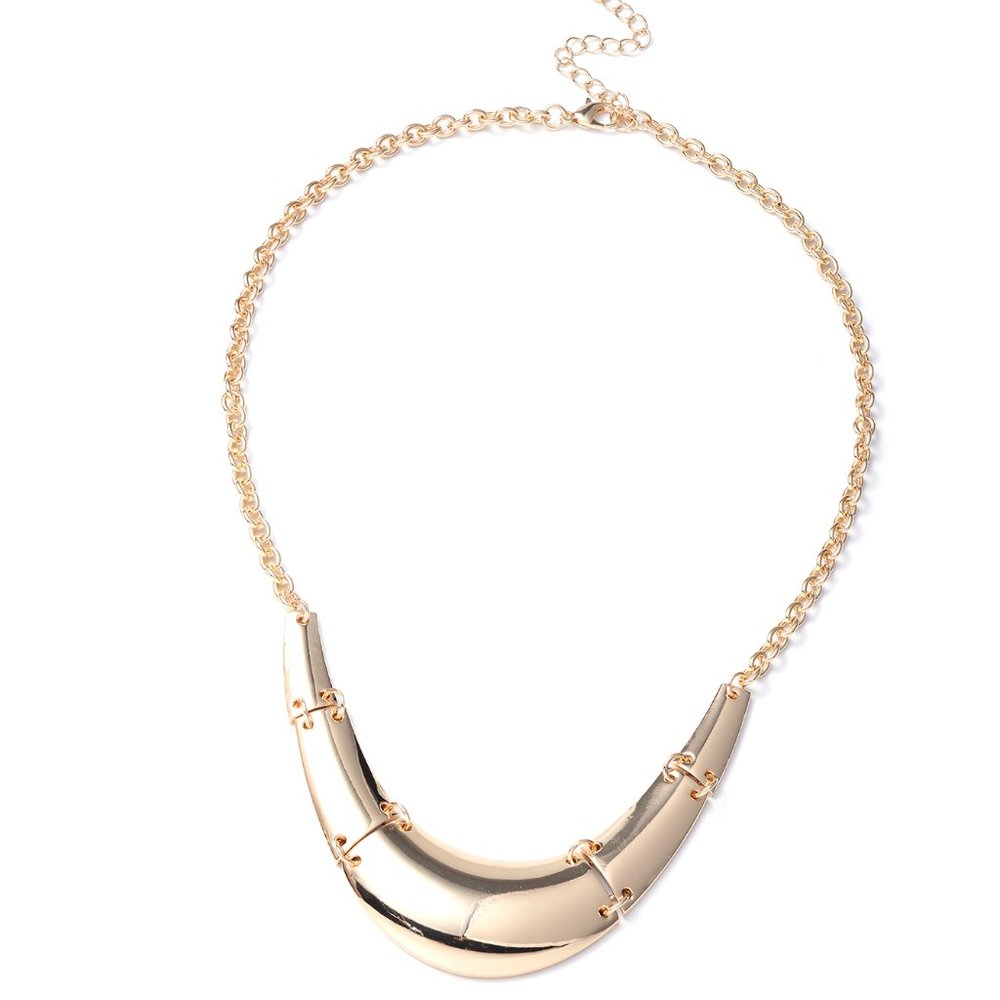 NEW Collar/Choker Necklace in Goldtone